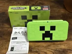 Newニンテンドー2DSLL マインクラフト クリーパーエディション＋ソフト9本