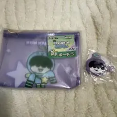 エニマイくじ PPULBATU フムニャリン ポーチ ヘアクリップ 2つセット