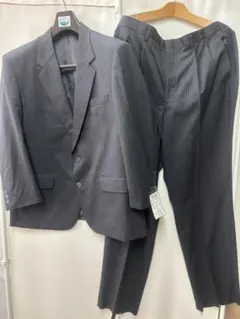 モ60 【新品】スーツセット　定価42,960円 身長170　グレー　裾上前