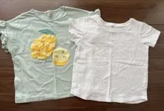 エニィファム　無印半そでTシャツ２枚セット 110cm