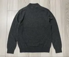 希少UNIQLO ユニクロ カシミヤ100% モックネック ニット セーター M