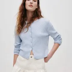 H&M ケーブルニットカーディガン　オンライン完売品 XS