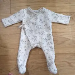 【美品】ZARA baby 花柄ロンパース 1-3ヶ月