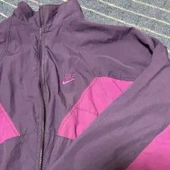 有*い様 ナイキ Nike ナイロンジャケット 紫 ピンク ヴィンテージ