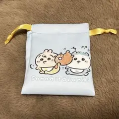 ちいかわbaby トレーディング　ミニ巾着 うさぎ　ハチワレ