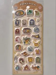 ポケモン　ぷくぷくシール　マシュマロシール　海外ライセンス　正規品