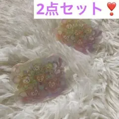 ダッフィー&フレンズ２０周年カラフルハピネス クリップ