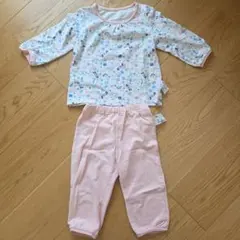 ベビーパジャマ 花柄セット 80cm