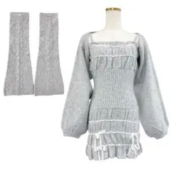 【3点セット】 ロゼミューズ RoseMuse ワンピース レッグウォーマー