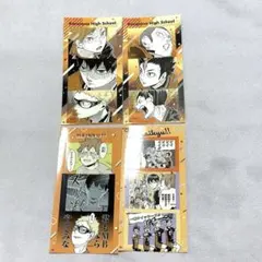 ハイキュー ファンパーク シールプリント 烏野 セット