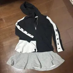 MARNI キッズ ワンピース ブラックグレーのサムネイル