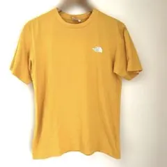 THE NORTH FACE イエロー　Tシャツ バックプリントＬ