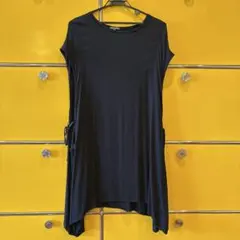 ANN DEMEULEMEESTER ノースリーブチュニック 38 ブラック - メルカリ