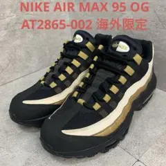 NIKE AIR MAX 95 OG ブラック ゴールド 27.5cm 海外限定のサムネイル