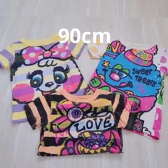 ラブレボリューション　Tシャツ3枚セット　90cmのサムネイル