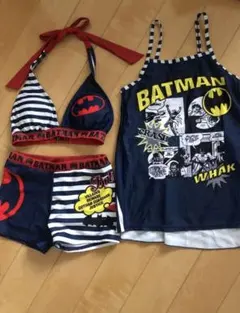 水着・女の子・３点セット・ビキニ（パット付）・150cm