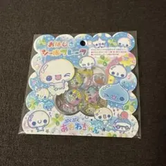 ぷくぷくあわわちゃん　おはじきシールフレーク