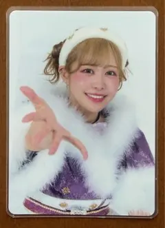 FRUITS ZIPPER 仲川瑠夏 クリスマス トレカ