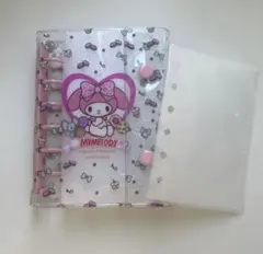 最安値！A7 6穴バインダー　シール帳　マイメロディ