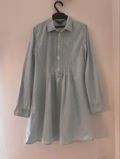 【キズあり】ラルフローレン デニム　チュニックシャツワンピース　150cm