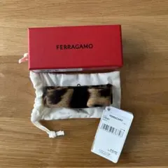 極美品！新品FERRAGAMO FERM VELVET バレッタ レオパード | Mercari