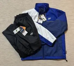 【新品タグ付き】YONEX 140裏地付ウィンドウォーマーシャツ＋パンツ