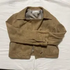 CECI McBEE ブラウン スエードジャケット