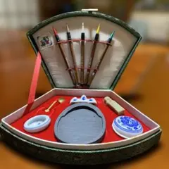 中国製ミニ書道用具セット