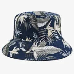 リバーシブル バケットハット 帽子 ネイビー トレンド メンズ レディース