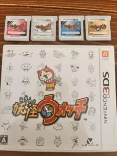 妖怪ウォッチ3dsカセットまとめ売り動作確認済み