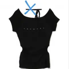 ANDMARY Nana ribbon one shoulder tops - メルカリ