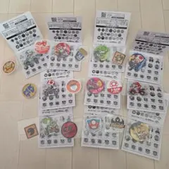 マリオカートワールド キャラマグネッツ ステッカー付き まとめ売りのサムネイル