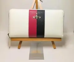 大人気♡ショッパー付】新品 Vivienne Westwood 長財布 白 - メルカリ