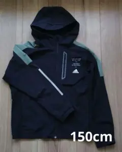 アディダスadidas フード付きジャケット ブラック　FM2942