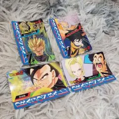 当時物】ドラゴンボールZ バンプレスト カード キラ 1994年 3枚セット