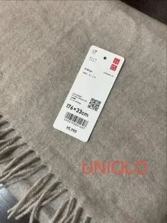 UNIQLO 100%カシミヤマフラー 31 Beige