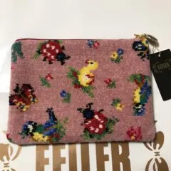 フェイラー ハイジグレースピンク アネモネプティ フラットポーチ