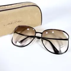 【良品】LANCEL ランセル　ヴィンテージ　サングラス　ティアドロップ