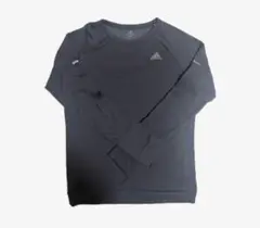 adidas 黒 長袖トップス