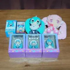 初音ミク まとめ売り しゅうまい君 ベアブリック MEIKO 桜ミク 7点セット