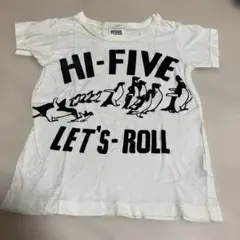 F.O.KIDS キッズ ペンギン Tシャツ ホワイト 110