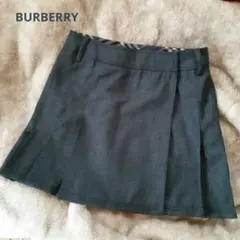 BURBERRY　BLUELABEL　プリーツ　巻きスカート　秋冬