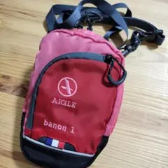 【美品】大人気 AIGLE ショルダーポーチ banon 1のサムネイル