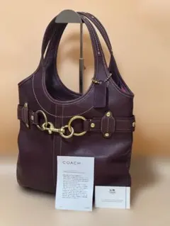 COACH エルゴ ホーボー ワンショルダーシグネチャー hobo ergo - メルカリ