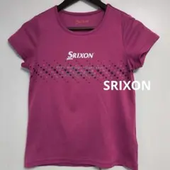 SRIXON スリクソン テニスウェア 半袖シャツ Tシャツ パープル　L