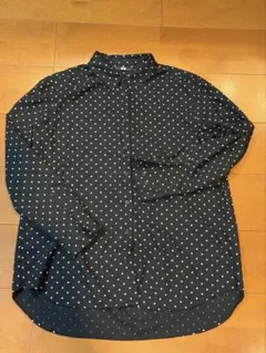 UNIQLO ドット柄 シャツ L