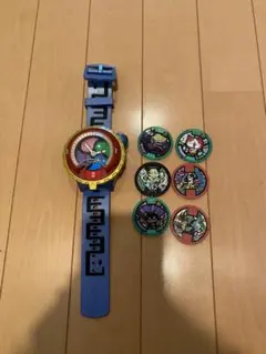 妖怪ウォッチ時計とメダルセット