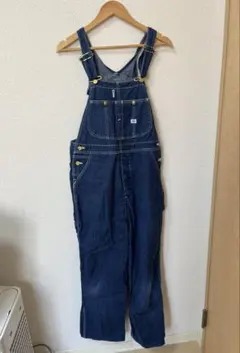 Lee ダークブルー デニムオーバーオール