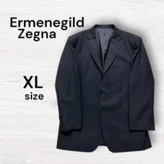 エルメネジルドゼニア ブラック ジャケット 黒 XL 大きいサイズ