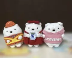 すみっコぐらし てのりぬいぐるみ しろくま 3匹セット⑥